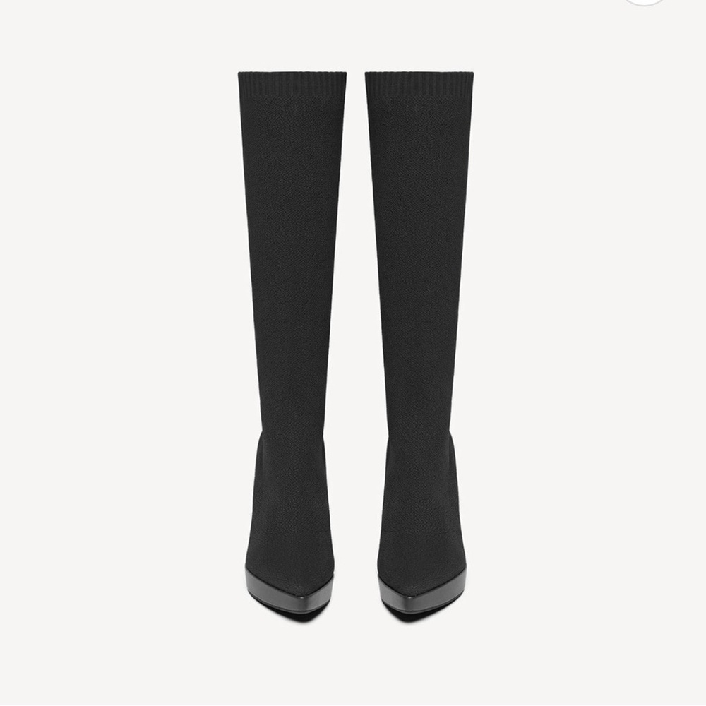 Moodboots Pointed Toe Platform High Boots